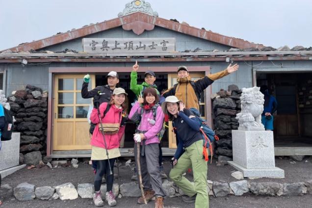 有志での富士山登山